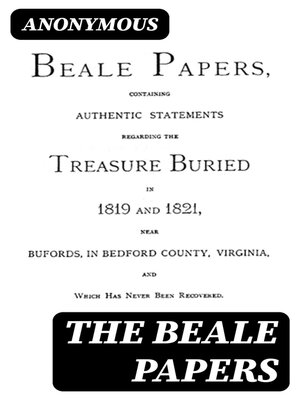 cover image of The Beale Papers